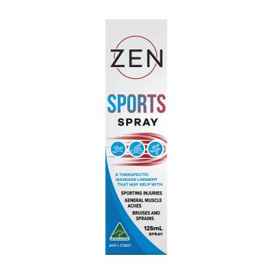 Zen Sports (therapeutic Massage Liniment) Spray 125ml