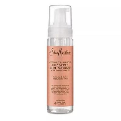 Shea Moisture Coconut And Hibiscus Frizz Free Curl Mousse 222ml
