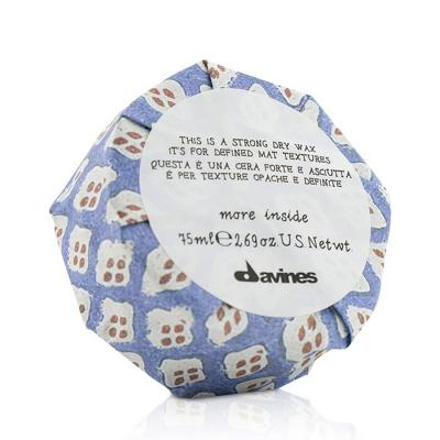 Davines More Inside This Is A Strong Dry Wax (For Defined Mat Textures) 75ml/2.69oz