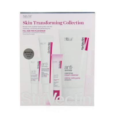 StriVectin Skin Transforming Collection (Full Size Trio):  Cleanser 150ml + Eye Concentrate (30ml+7ml) + Eyes Primer 10ml 4pcs