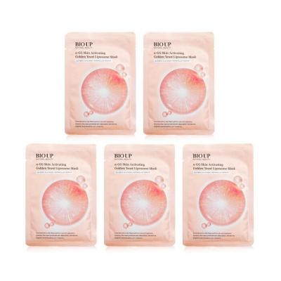 Natural Beauty BIO UP a-GG Skin Activating Golden Yeast Liposome Mas 5x25ml/0.84oz