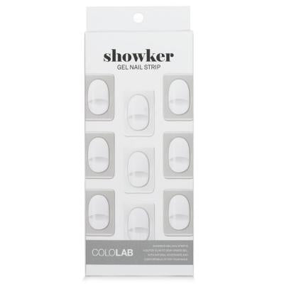 Cololab Showker Gel Nail Strip # CNA802 Classic White 1pcs