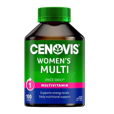 [Authorized Sales Agent] Cenovis Once Daily Women's Multi - 100 Capsules(Expiry date:May 2025) 100pcs/box