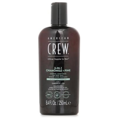 American Crew 3-in-1 Chamomile + Pine Shampoo,  Conditioner And Body Wash 250ml/8.4oz