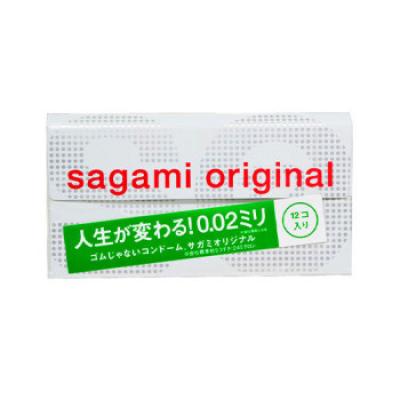 Sagami Original 0.02 L-size (2G) 58mm PU Condom 10pcs