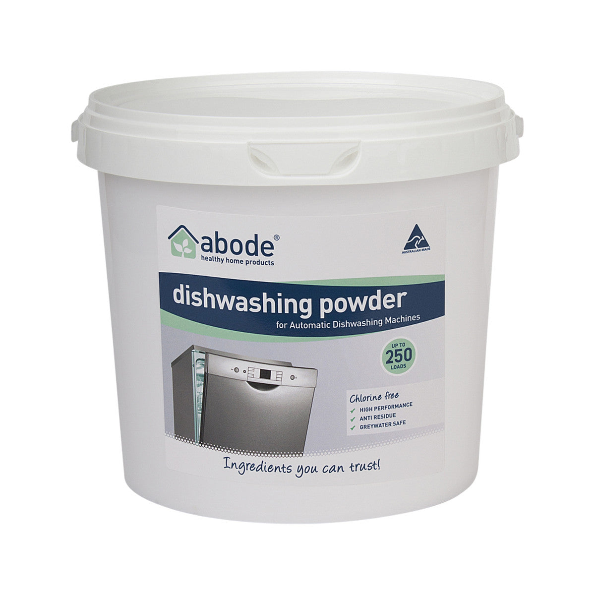 Abode Auto Dishwashing Powder Bucket 4kg