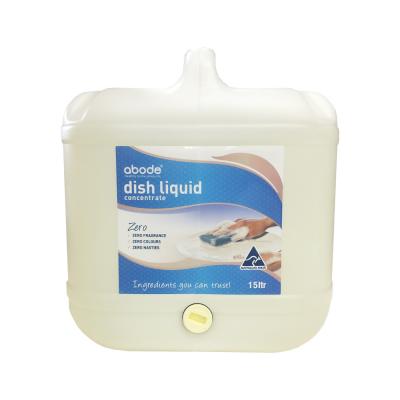 Abode Dish Liquid Concentrate Zero Drum 15l