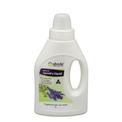 Abode Laundry Liquid (front & Top Loader) Wild Lavender & Mint 1l