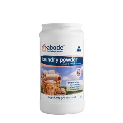 Abode Laundry Powder (front Top) Zero 1kg