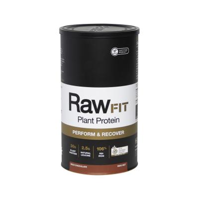 Amazonia Rawfit Plant Protein Organic Perform & Recover Rich Chocolate 500g