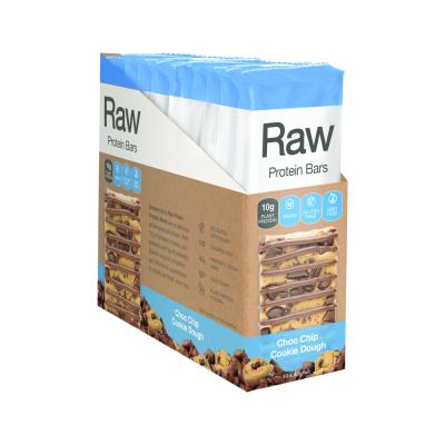 Amazonia Raw Bar Protein Choc Chip Cookie Dough 40g X 10disp