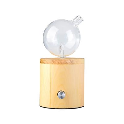Amrita Court Nebuliser Wooden Base Geometry Cylinder