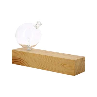 Amrita Court Nebuliser Wooden Base Geometry Oblong