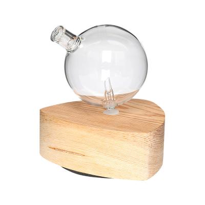 Amrita Court Nebuliser Wooden Base Geometry Triangle