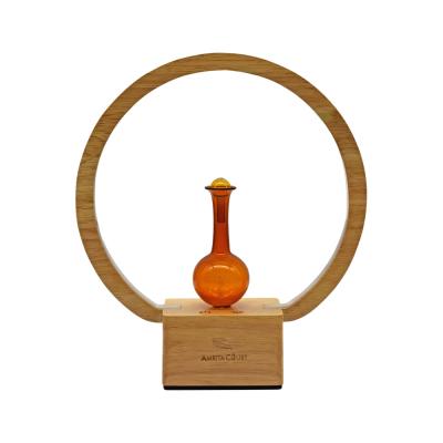 Amrita Court Nebuliser Wooden Base With Ring Light Luna
