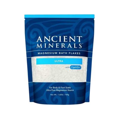 Ancient Minerals Magnesium Bath Flakes Ultra (with Msm) 750g