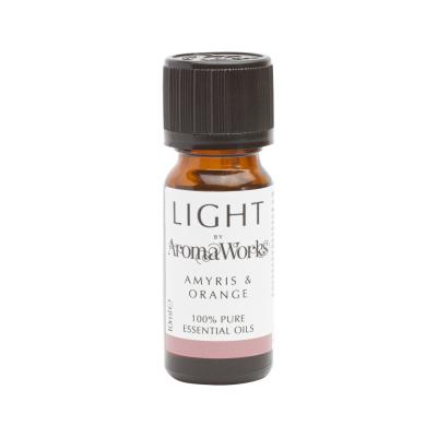 Aromaworks Light Essential Oil Blend Amyris And Orange 10ml