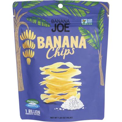 Banana Chips Sea Salt 6x47g