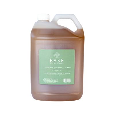 Base Hand Wash Cedarwood And Rosemary Refill 5l
