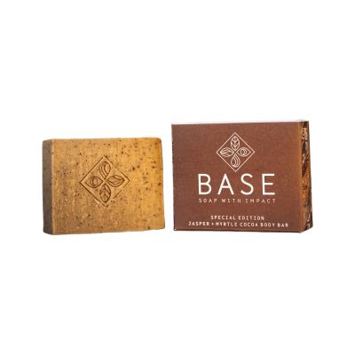 Base Soap Bar Body Jasper And Myrtle Cocoa (boxed) 120g