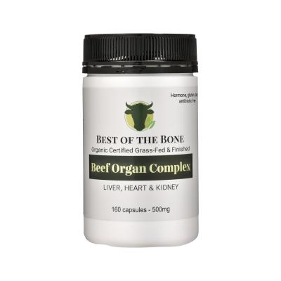 Best Of The Bone Organic Beef Organ Complex Liver Heart & Kidney 160c