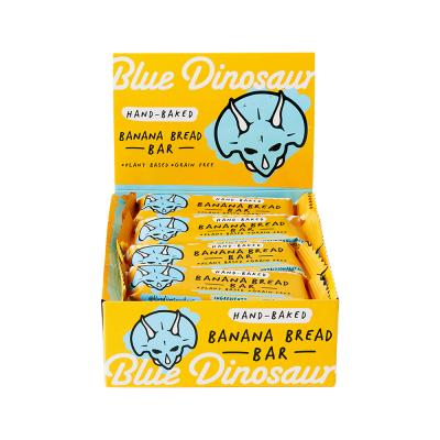 Blue Dinosaur Bar Snack Banana Bread 45g X 12