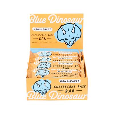 Blue Dinosaur Bar Snack Cheesecake Base 45g X 12