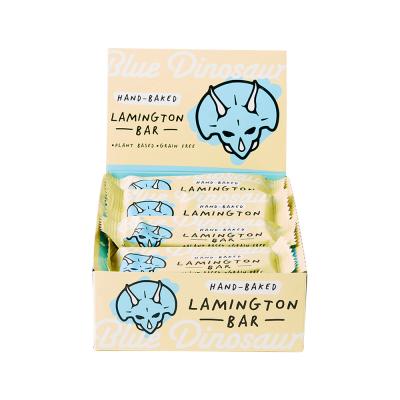 Blue Dinosaur Bar Snack Lamington 45g X 12