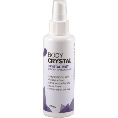 Body Crystal Deod Crystal Mist Body Spray Frag Free 150ml