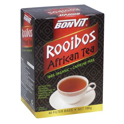 Bonvit Organic Rooibos African Tea X 40 Filter Bags