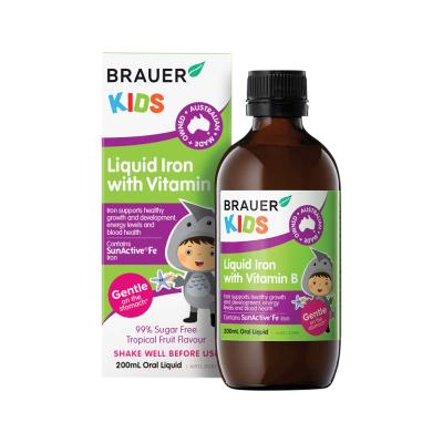 Brauer Kids Iron + Vit B 200ml