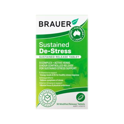 Brauer De-stress Sustained **sell Through**