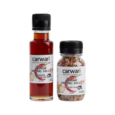 Carwari Sesame Dipping Sauce (flakes And Oil) Pack