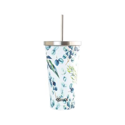 Cheeki Insulated Bottle Classic 3d Watercolour 600ml