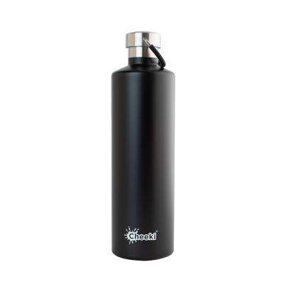 Cheeki Insulated Bottle Classic Matte Black (large) 1l