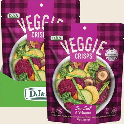 Veggie Crisps Sea Salt & Vinegar 9x90g