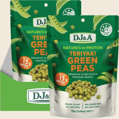 Nature's Protein Teriyaki Green Peas 12x75g