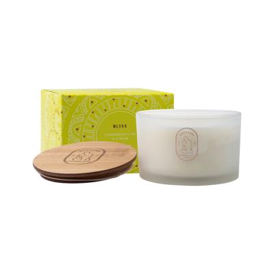Distillery Soy Candle Bliss Lemongrass Lime & Ginger 450g