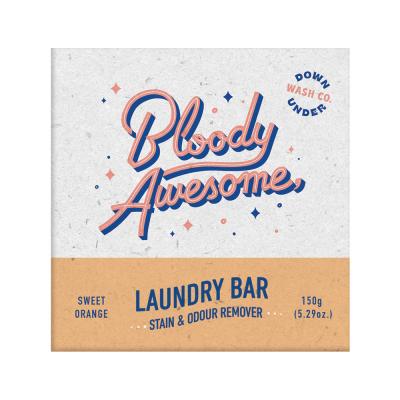 Downunder Wash Co Laundry Stain Odour Bar Sw Orange 150g