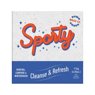 Downunder Wash Co Sporty Cleanse & Refresh 115g