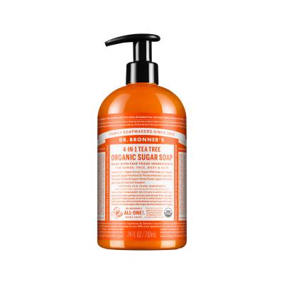 Dr. Bronner's Organic Sugar Soap Tea Tree (pump) 710ml