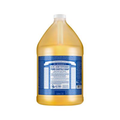 Dr. Bronners Pure Castile Liq Magic Soap Peppermint 3.78l