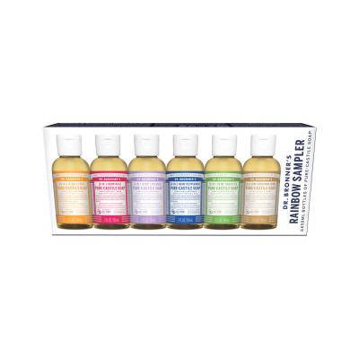 Dr. Bronners Pure Castile Soap Liq (hemp) Rainbow 59ml