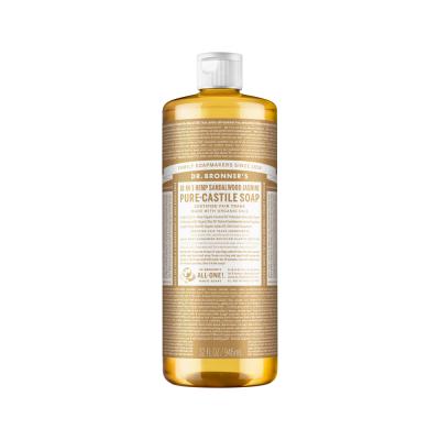Dr. Bronners Pure Castile Liq Magic Soap Sandalw Jasm 946ml