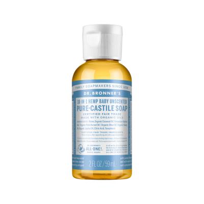 Dr. Bronners Pure Castile Liq Magic Soap Baby Unscent 59ml