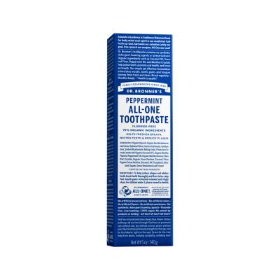 Dr. Bronner's Toothpaste (all One) Peppermint 140g