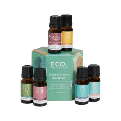Eco Mod Essential Oil Collectn Diffuser Blends 10ml X 6