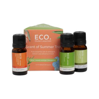 Eco Mod Essential Oil Trio Scent Of Summer 10ml X 3 Pk