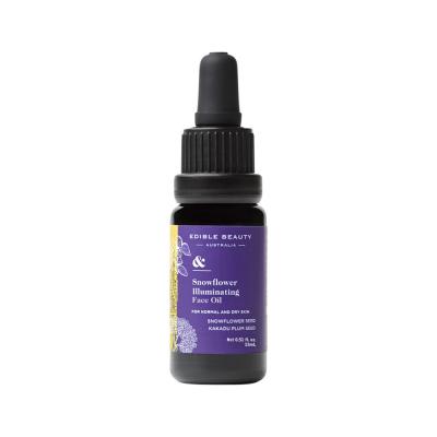 Edible Beauty Aust & Face Oil Snowflower Illuminating 15ml