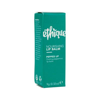 Ethique Lip Balm Nourishing Pepped Up Cooling Peppermint 9g  Sell Through